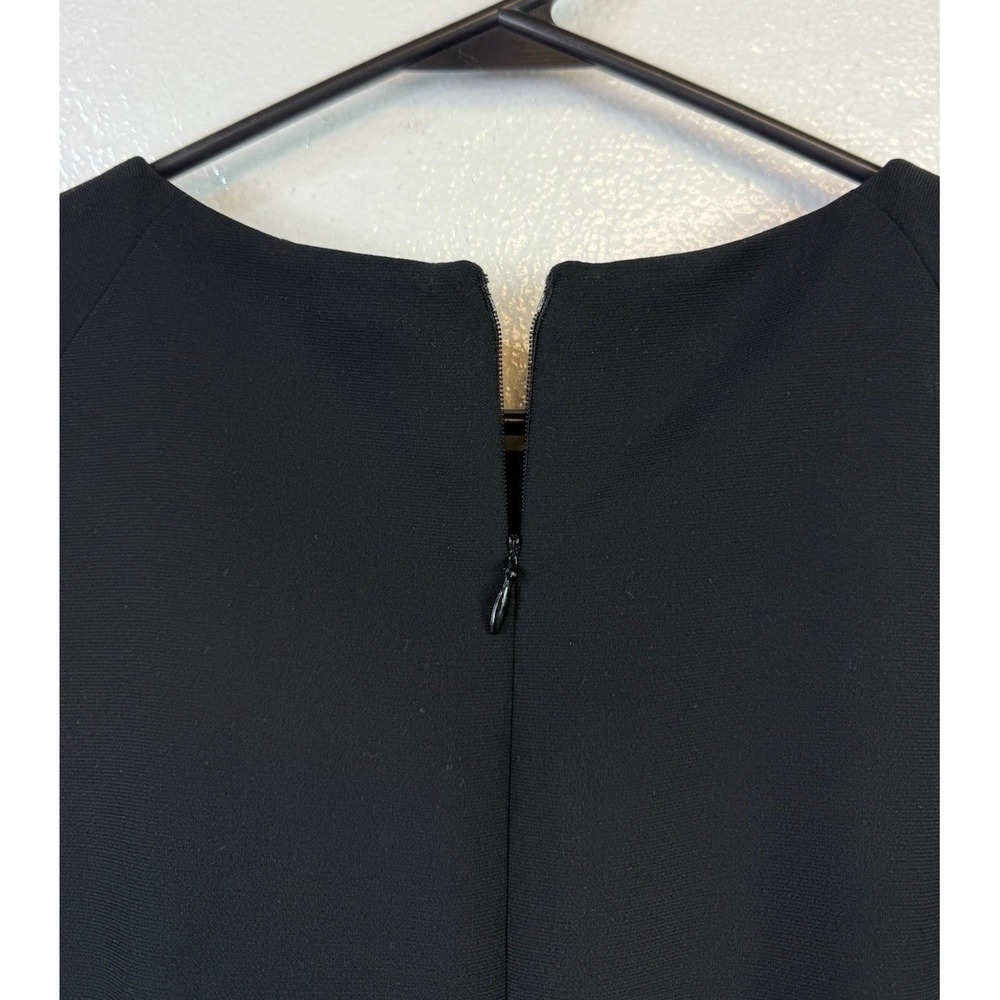 Kasper Black Sleeveless Sheath Dress Womens Sz 10 Office Career Lined Going Out - Picture 6 of 8